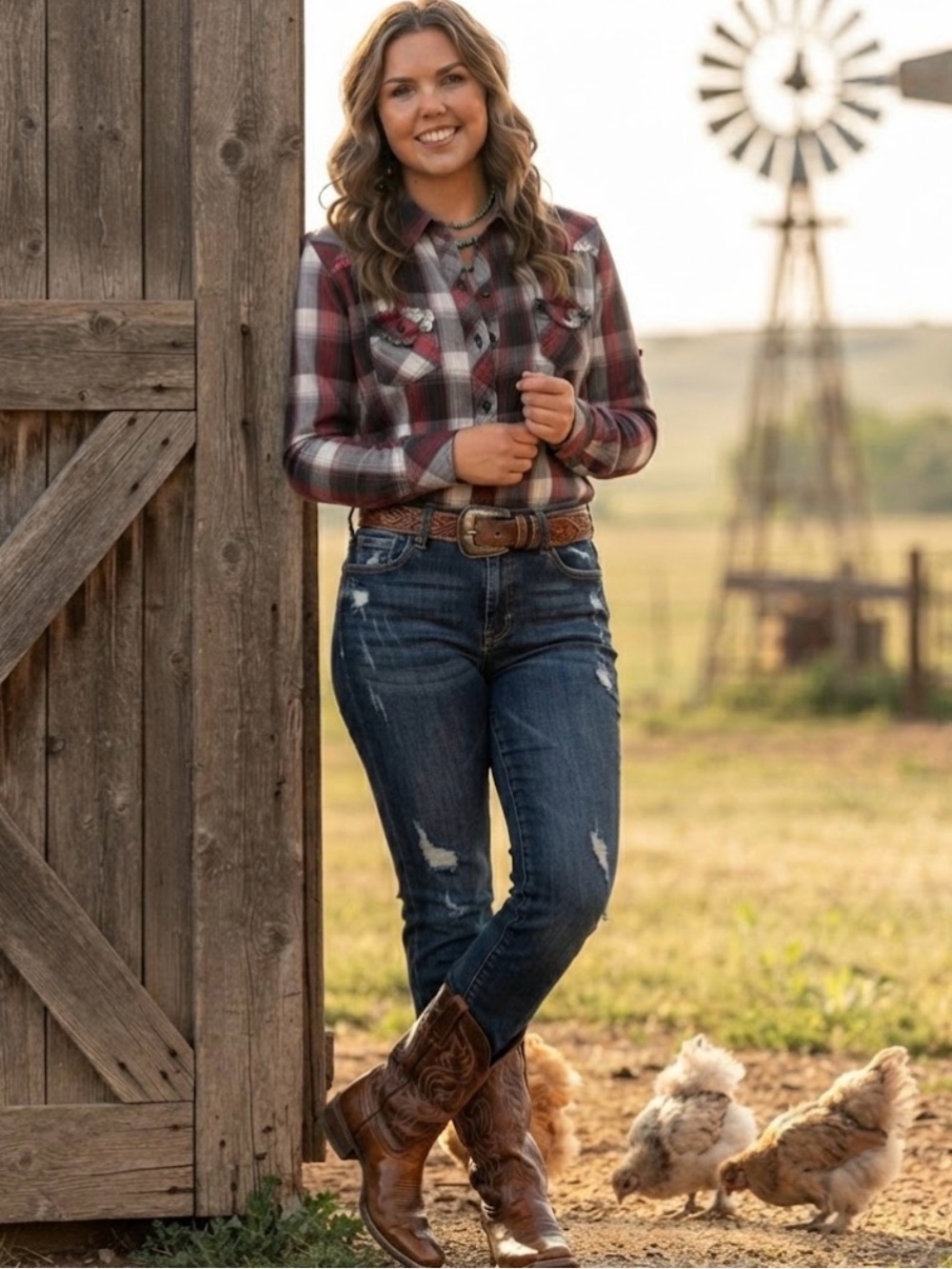 Kill City cowboy woman shirt 100% cotton size M